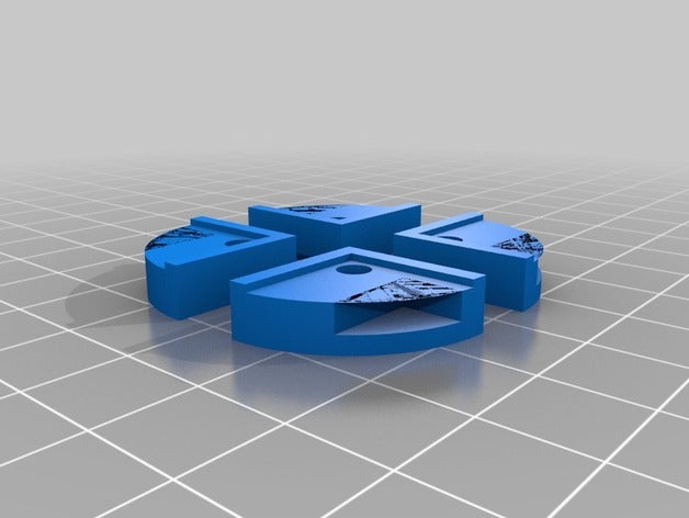 il mio personalizzate lettino riscaldato vetro montaggio clip2 Stampante 3d accessori su misura 3D print model - Mito3D