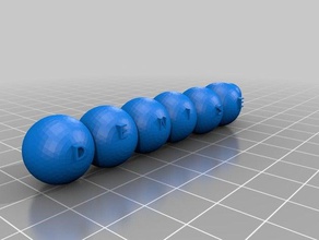 caterpillar 3d print model - Mito3D
