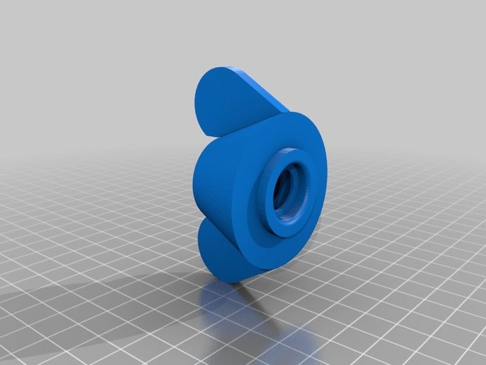 Gewinde-spool-mount solidoodle 3d Drucker Zubehör 3D print model - Mito3D