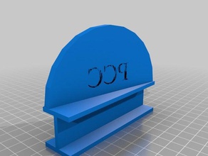 pcc logotipo de pie La impresión en 3d 3d print model - Mito3D