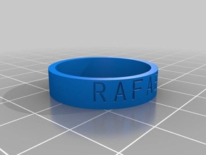 mi personalizados ring3 los anillos personalizado 3d print model - Mito3D