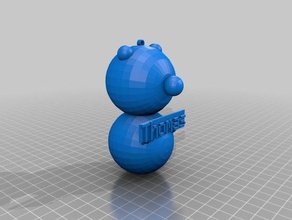graces bear keychains customized 3d print model - Mito3D