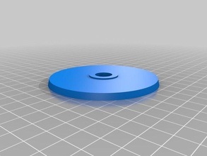 small blast template wargames toy accessories 3d print model - Mito3D
