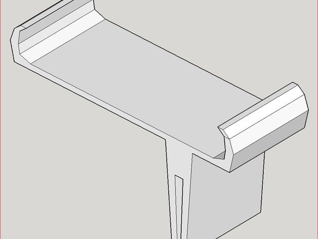 verme kapasitesi bir araba mount - yatay manzara cep telefonu araç montaj 3D print model - Mito3D