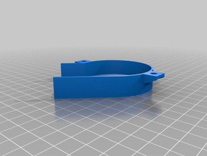 alimentazione condotto della ventola 3d la stampante parti alimentatore 3d print model - Mito3D