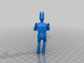 cyber bunny sculptures customized 3d print model - Mito3D