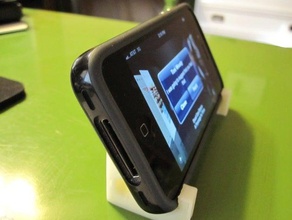 iphone 4 stand d'autres openscad 3d print model - Mito3D