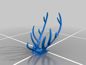 chifres esculturas 3d print model - Mito3D