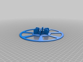 zen toolworks filamento de la rueda extensión parte 3d impresora accesorios filamentwheel makergearm zentoolworks 3d print model - Mito3D