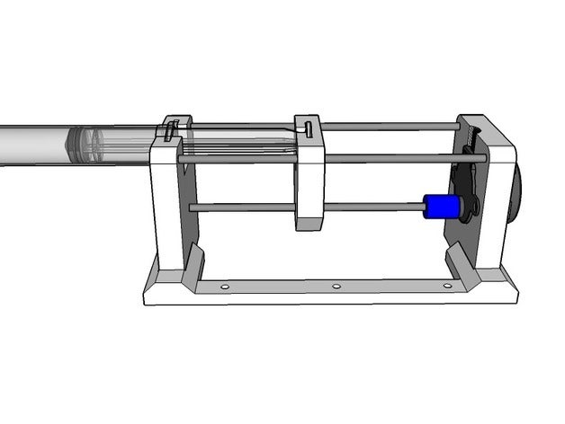 28byj-48 bomba da seringa colar extrusora Impressora 3d extrusoras arduino motor de passo 3D print model - Mito3D