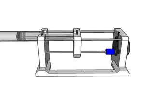 28byj-48 şırınga pompası yapıştırın alanında 3d yazıcı ekstruder arduino step motor 3d print model - Mito3D