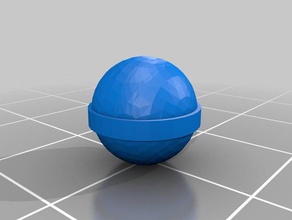 pokemon ball 3d print model - Mito3D