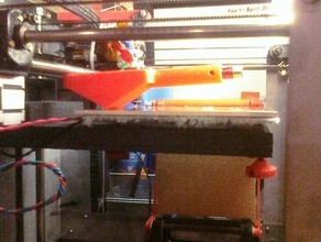 laser-pointer rocking mount zwobble Entschädigung 3d Drucker - Zubehör banding hack solidoodle 3d print model - Mito3D