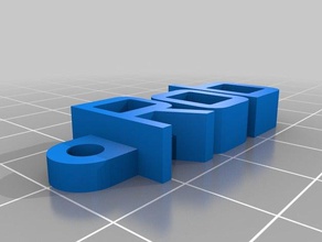 rob organización personalizado 3d print model - Mito3D