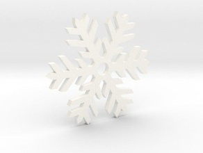 fioca 01 christmas decoration decor decorations ornament snowflake snowflakes snow flake 3d print model - Mito3D