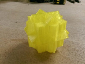 forme que prend la mc escher chute d'eau les mathématiques de l'art openscadtutorial 3d print model - Mito3D