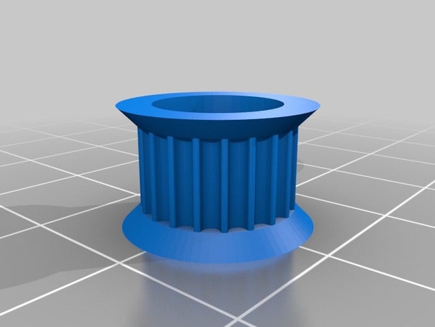 puleggia 2 Stampante 3d parti su misura 3D print model - Mito3D