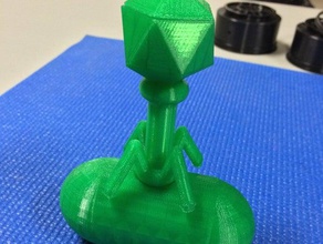educational model bacteriophage biology aidan leitch education middle school science steam stem tvy virus 3d print model - Mito3D