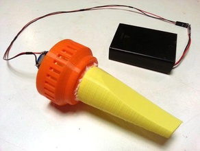 vacuum - small motor project 3 3d print model - Mito3D