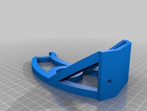 yet another spool mount mendelmax 3d printer accessories filament holder top 3d print model - Mito3D