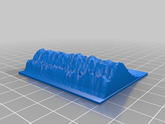 test heat map 3D print model - Mito3D
