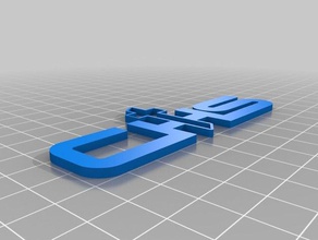chs logo 2 0 signs & logos 3d print model - Mito3D