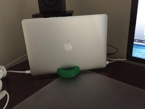 macbook air stehen computer laptop stand das 3d print model - Mito3D