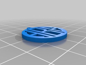 il mio personalizzata monogram pendant gioielli su misura 3d print model - Mito3D