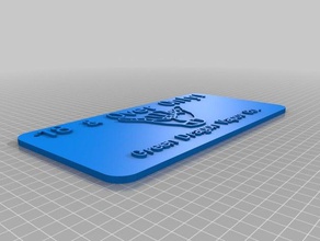 18 over sign signs & logos customized 3d print model - Mito3D