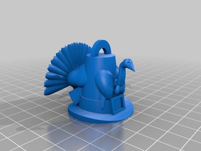 thanksgiving-Schlüsselanhänger Schlüsselanhänger 3d print model - Mito3D