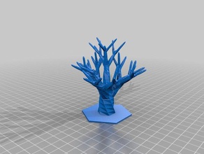 architectural tree model models customized 3d print model - Mito3D