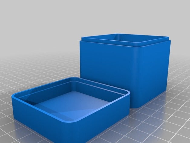 box 50x50x50 mm organization customized 3D print model - Mito3D