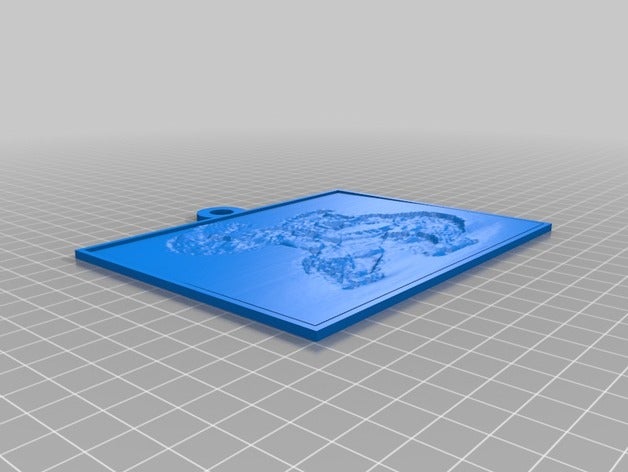 donkey kong 2d art personnalisé 3D print model - Mito3D