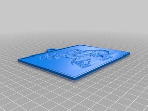 donkey kong 2d-Kunst kundengebundene 3d print model - Mito3D