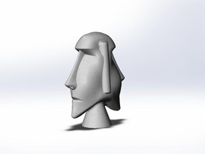 Antike statue Skulpturen Mann Skulptur Berg-Skulptur peru peru-Statuen 3d print model - Mito3D