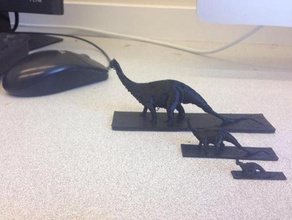amnh apatozorlar Bankası tarama ve kopyaları brontozor dinozor 3d print model - Mito3D