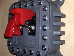 ışık anahtarı kutusu diy durumda kasa geçin 3d print model - Mito3D
