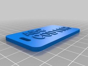abc etiket kodlama organizasyon özelleştirilmiş 3d print model - Mito3D