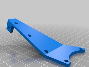 portabee hinteren Lüfter montieren 3d-Drucker Teile Kühler fan mount 3d print model - Mito3D