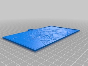 tiff bell lithopane Arte en 2d personalizado 3d print model - Mito3D