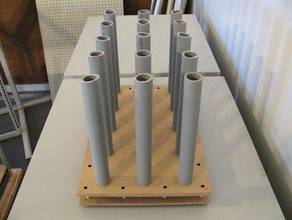 floor rack-vinyl Rollen andere lasercut 3d print model - Mito3D