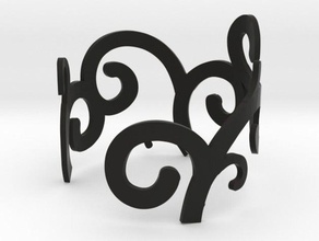 rama de la pulsera las pulseras moda joya joyería 3d print model - Mito3D