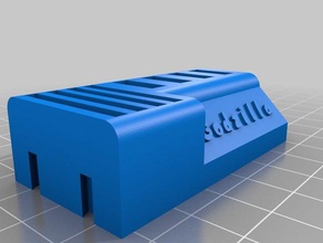 godzilla usb stick holder organization customized 3d print model - Mito3D