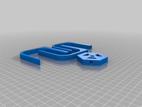 blackhawk soporte de bobina Impresora 3d accesorios personalizable titular la 3d print model - Mito3D