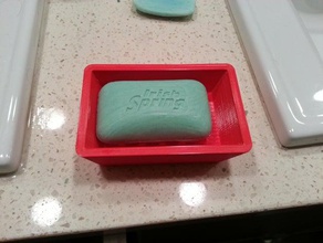 shower soap dish bathroom 3d print model - Mito3D