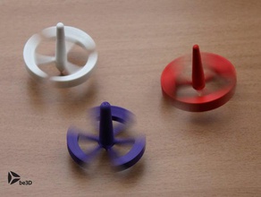 spinning tops orbital series toy & game accessories fun spin top swag toys 3d print model - Mito3D