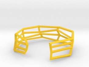 cioch de la estructura metálica pulsera las pulseras joya joyería joyas mallas alambre 3d print model - Mito3D