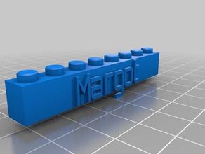 margot brinquedos de construção personalizado 3d print model - Mito3D