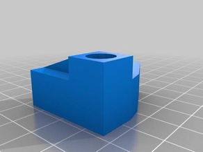 basic printable spool holder 3d printer accessories filament 3d print model - Mito3D