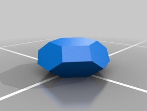 permutohedron autocad a geometria 3d print model - Mito3D